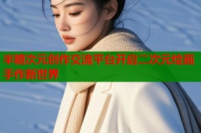 半糖次元创作交流平台开启二次元绘画手作新世界