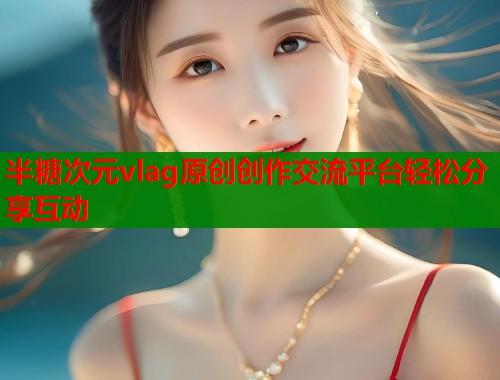 半糖次元vlag原创创作交流平台轻松分享互动  第1张
