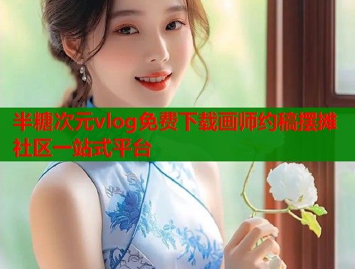 半糖次元vlog免费下载画师约稿摆摊社区一站式平台  第1张