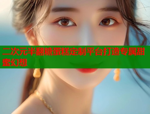 二次元半翻糖蛋糕定制平台打造专属甜蜜幻想  第1张