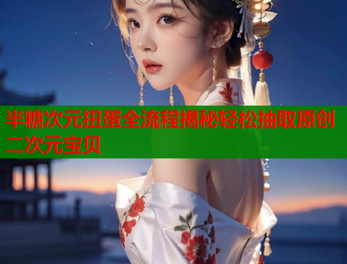 半糖次元扭蛋全流程揭秘轻松抽取原创二次元宝贝  第1张