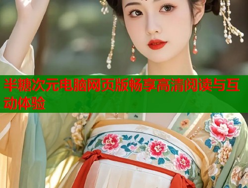 半糖次元电脑网页版畅享高清阅读与互动体验  第1张