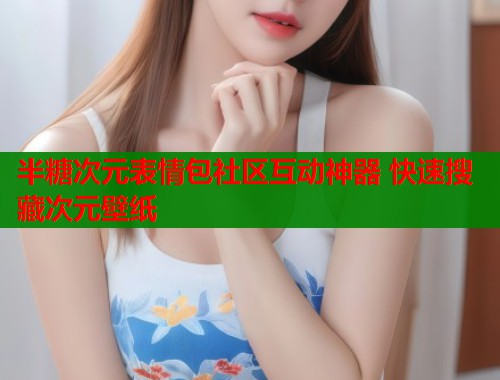 半糖次元表情包社区互动神器 快速搜藏次元壁纸  第1张