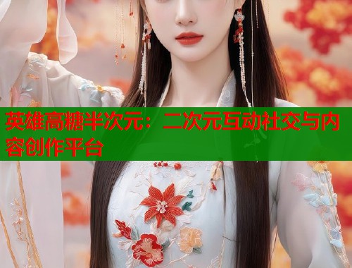 英雄高糖半次元：二次元互动社交与内容创作平台  第1张